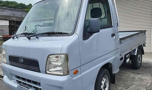 スバル「サンバートラック」 ４ＷＤ　ＡＴ　エアコン　カセット